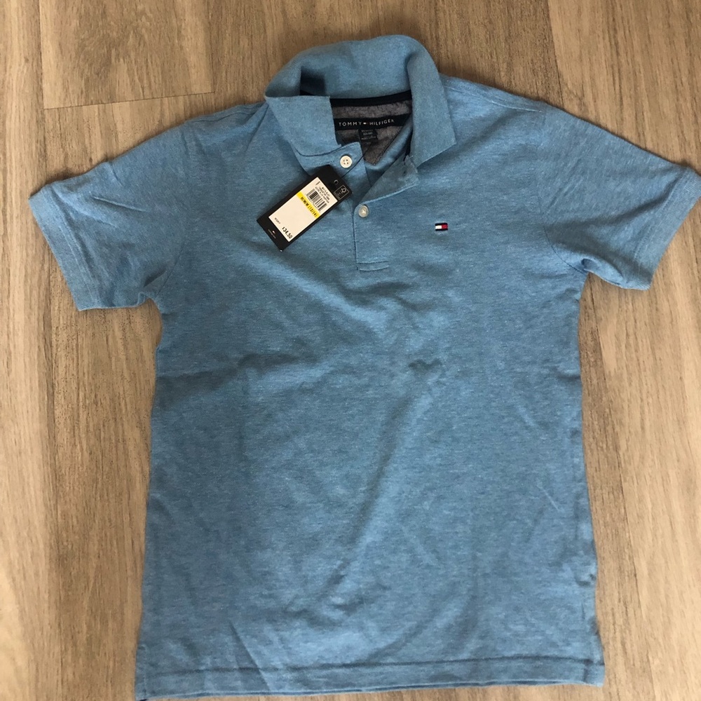 NWT Tommy Hilfiger polo shirt size M (12-14 years)